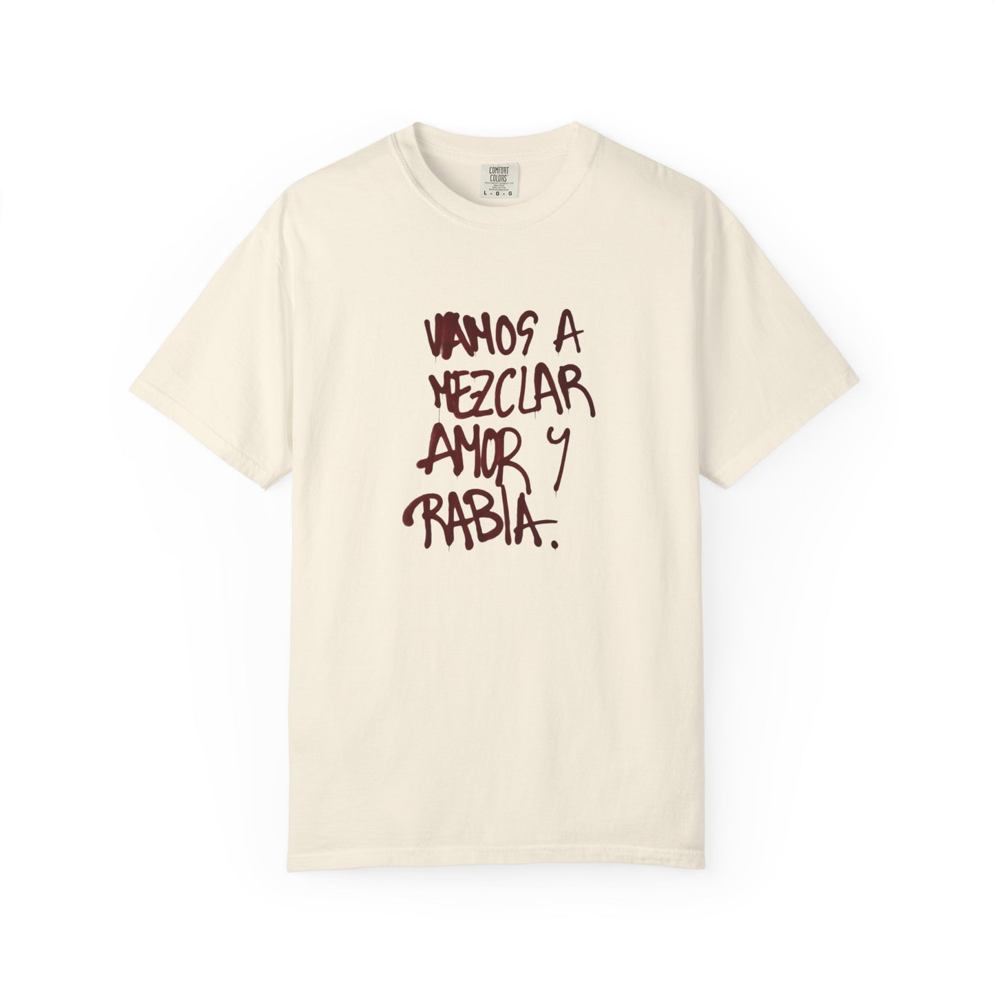 “Vamos a Mezclar Amor y Rabia”