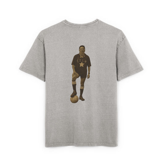 Vintage Soccer EZLN's Team Graphic T - Acid Washed Oversized Tee